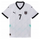 Austria Marko Arnautovic #7 Tricou Fotbal Replică European 2024 Barbati Deplasare